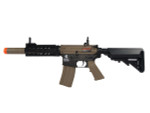 LT-15BT Lancer Tactical SD M4 AEG Airsoft Gun Two Tone Black Lower Tan Upper