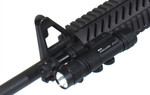 UTG 2 IN 1 Metal Flashlight / Adjustable Red Laser Combo Mounting Deck Included