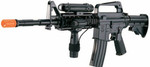 WellFire M16A4 Spring Airsoft M4 Gun With Laser