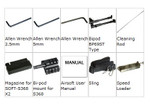 WELL MB08 TYPE 96 AWP Sniper Airsoft Rifle Adjustable Stock/Cheek Pad and Bipod ( TAN )
