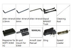 WELL MB08 TYPE 96 AWP Sniper Airsoft Rifle Adjustable Stock/Cheek Pad (OD GREEN)