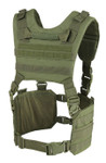 Condor Tactical Modular Ronin Chest Rig w/ MOLLE Webbing ( OD Green )