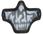 Bravo TacGear V1 Strike Steel Wire Mesh Airsoft Face Mask ( Skull )