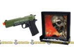Zombie Hunter 1911 Spring Pistol Kit /w Zombie Sticky Target