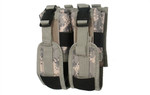 UTG Double Rifle Magazine Pouch Elastic Retention Adjustable Closure Quick Release Buckle
