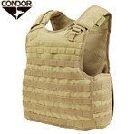 Condor Tactical MOLLE Quick Release Plate Carrier ( Tan )
