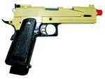 Sapien Arms 5" Hi Capa TSD Dragon Full Metal Gas Blowback Pistol ( TAN / BLACK )