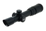 UTG 1-4x24 Long Eye Relief 30mm Scope /w Mil-Dot Multi Color Reticle & QD Scope Rings