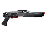 TSD 870 Sawed Off Pump Shotgun W/ Shells Airsoft Gun SNUB nose Guns
