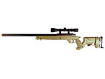 TSD 540 FPS! AWP SD97 Airsoft Sniper Rifle Bolt Action Metal Gun ( DESERT TAN )