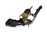 TSD Full Metal 44 Magnum Airsoft 4in Barrel Gas Revolver ( Chrome )