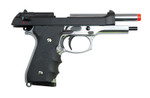 TSD Tactical M9 Gas BlowBack Airsoft Pistol w/ Ergonomic Pistol Grip ( Two - Tone )