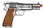 TSD / WE M1935 Chrome Airsoft Gas Blowback Pistol All Metal
