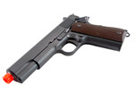 Full Metal Caspian WE 1911 Airsoft Gas Blowback Pistol - FREE Extra Magazine
