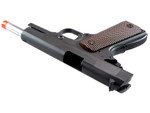 Full Metal Caspian WE 1911 Airsoft Gas Blowback Pistol - FREE Extra Magazine