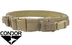 Condor Tactical Combat Duty Belt W/ Magazine Pouches ( TAN )