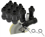 Hakkotsu Thunder B CO2 Distraction Sound Grenades Player Package - 12 Grenade Shells Included
