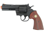 TSD Gas Revolver .357 MAGNUM Pistol 4" Barrel 6 Shooter Airsoft Guns W/ Shells