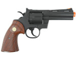 TSD Gas Revolver .357 MAGNUM Pistol 4" Barrel 6 Shooter Airsoft Guns W/ Shells