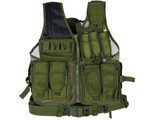 Defcon Gear Tactical 600 Denier Crossdraw Airsoft Vest - Olive Drab