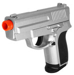 CYMA ZM01S Full Metal Spring Airsoft Pistol - Silver