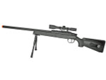 415 FPS ZM51 Airsoft Bolt Action Sniper Rifle With Scope & Bi-Pod "Included"