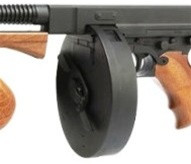 Extra 450 Round METAL Magazine For AEG Thompson Airsoft Machine CYMA Guns