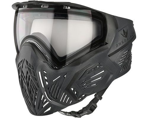 Bunkerkings CMD Paintball Mask - Black Carbon