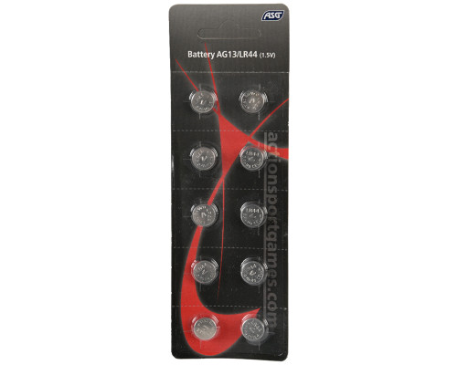 ASG 1.5V AG13/LR44 Battery (10 Pack) (16694)