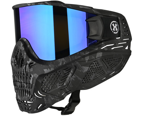 HK Army HSTL Skull Full Face Mask - Shards w/ Ice lens