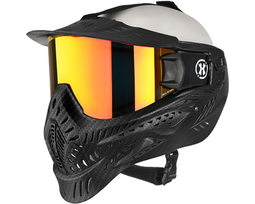 HK Army HSTL Full Face Mask - Carbon Fiber w/ Fire Lens