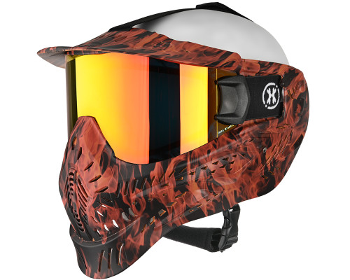 HK Army HSTL Full Face Mask - Flame w/ Fire Lens