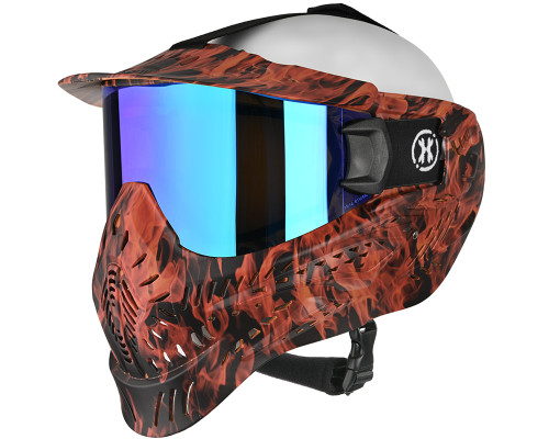 HK Army HSTL Full Face Mask - Flame w/ Ice Lens