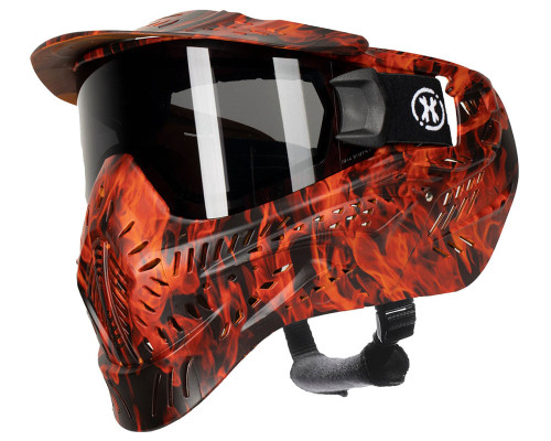 HK Army HSTL Full Face Mask - Flame w/ Smoke Lens