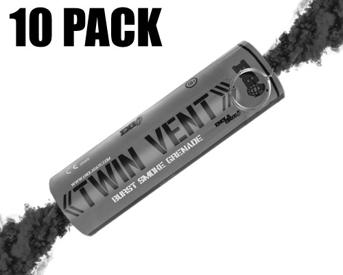 Enola Gaye Burst Smoke Grenade 10 Pack - Black