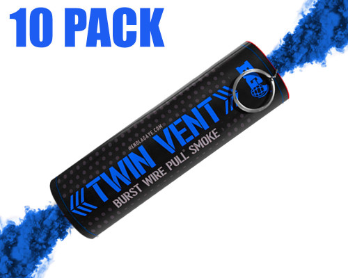 Enola Gaye Smoke Grenade - Burst - 10 Pack - Blue