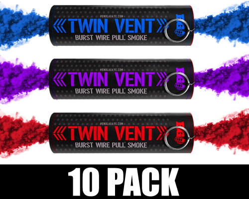 Enola Gaye Burst Smoke Grenade 10 Pack - Cosmic (Blue/Purple/Red)