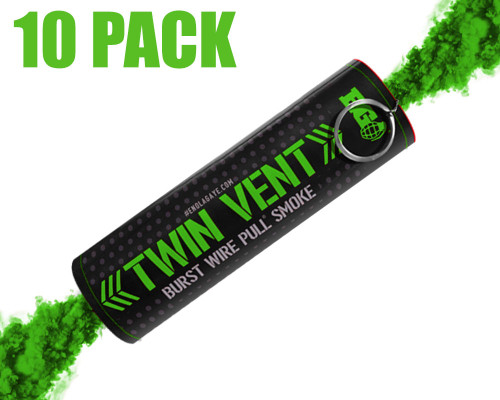 Enola Gaye Burst Smoke Grenade 10 Pack - Green