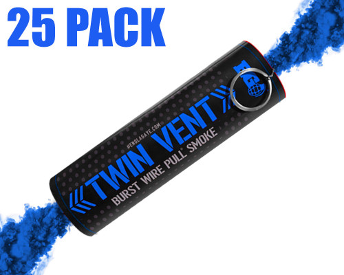 Enola Gaye Smoke Grenade - Burst - 25 Pack - Blue