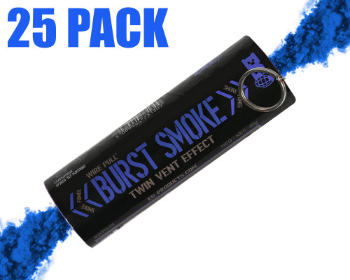 Enola Gaye Burst Smoke Grenade 25 Pack - Blue
