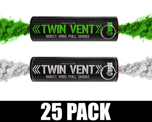 Enola Gaye Smoke Grenade - Burst - 25 Pack - Boston Basketball (Green/White)