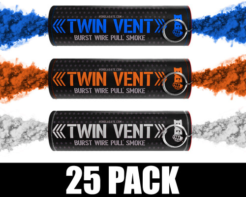 Enola Gaye Smoke Grenade - Burst - 25 Pack - Oklahoma Basketball (Blue/Orange/White)