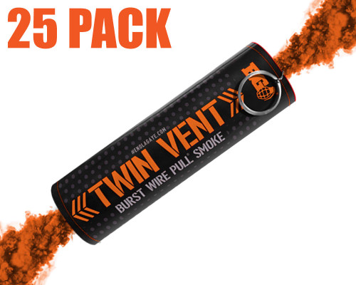 Enola Gaye Smoke Grenade - Burst - 25 Pack - Orange