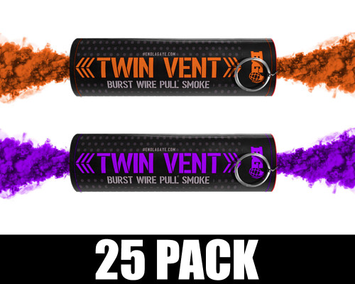 Enola Gaye Smoke Grenade - Burst - 25 Pack - Phoenix Basketball (Orange/Purple)