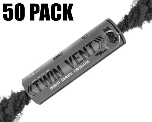 Enola Gaye Smoke Grenade - Burst - 50 Pack - Black