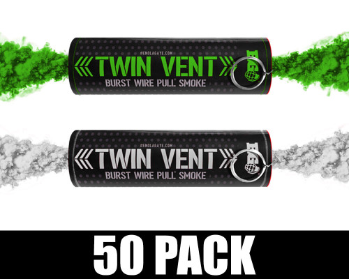 Enola Gaye Smoke Grenade - Burst - 50 Pack - Boston Basketball (Green/White)