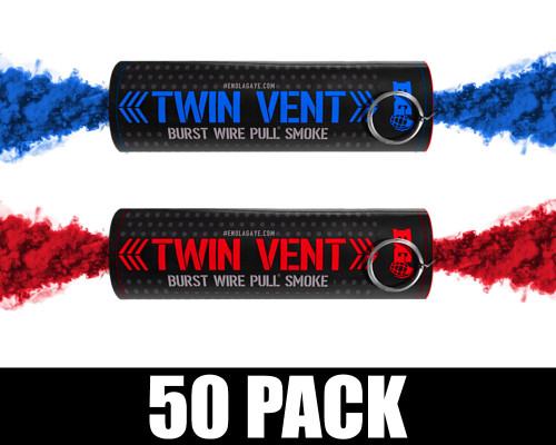 Enola Gaye Smoke Grenade - Burst - 50 Pack - Optimus (Red/Blue)
