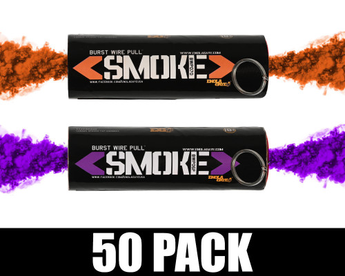 Enola Gaye Burst Smoke Grenade 50 Pack - Phoenix Basketball (Orange/Purple)