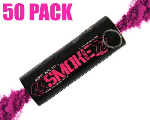 Enola Gaye Burst Smoke Grenade 50 Pack - Pink