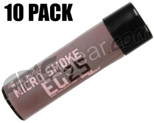 Enola Gaye EG25 Micro Smoke Grenade 10 Pack - Black